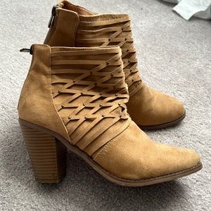Just fab bootie heels